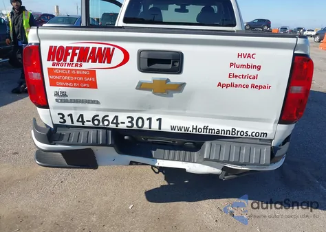 2019 Chevrolet Colorado Wt из США, поврежденный, VIN 1GCHSBEA2K1296954